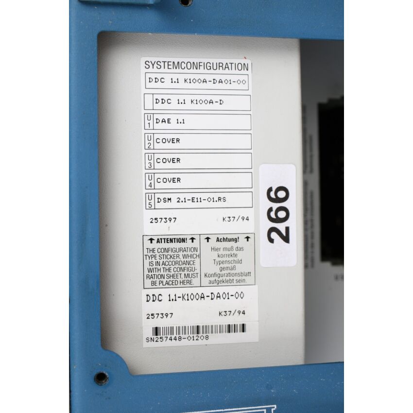 DDC 1.1 K100A-DA01-00 / DSM 2.1-C11-01.RS