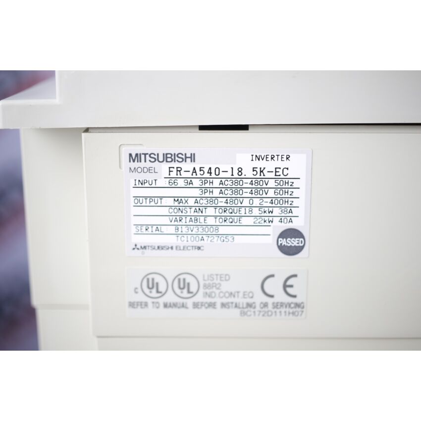 FR-A540-18.5K-EC FFR-A540/A520-75A-SF100