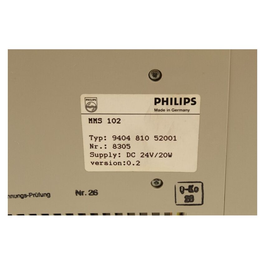 MMS-102 9404-810-52001 (P8 compact line)