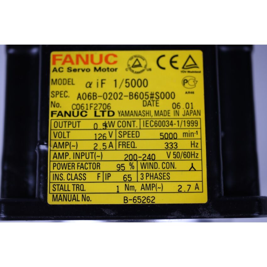 aiF 1/5000 A06B-0202-B605#S000