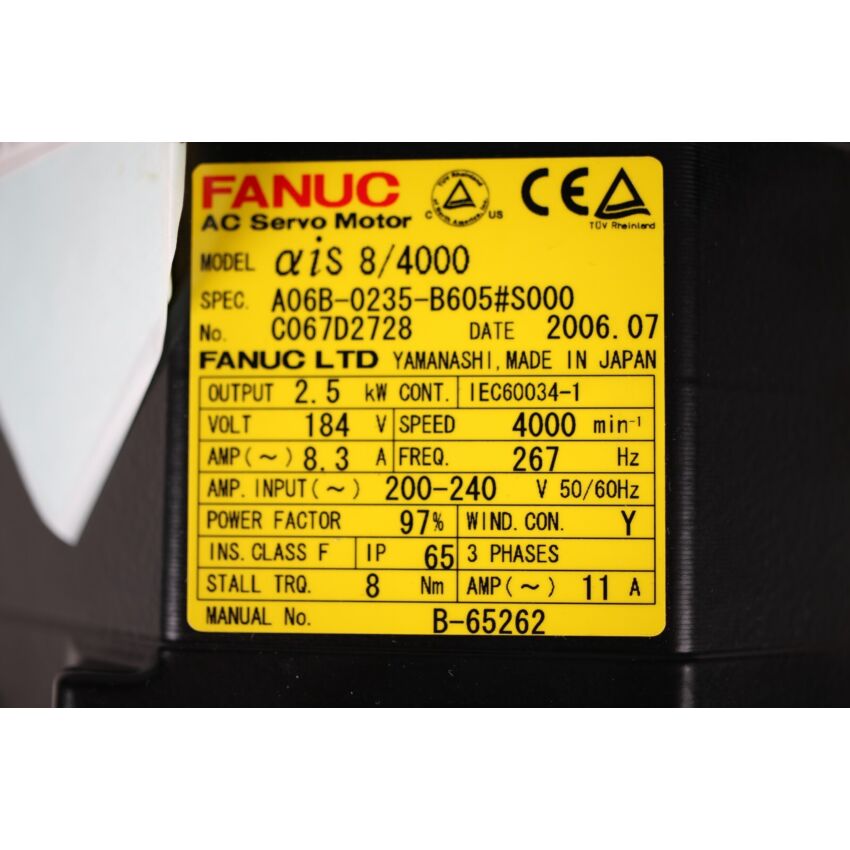 aiS 8/4000 A06B-0235-B605#S000
