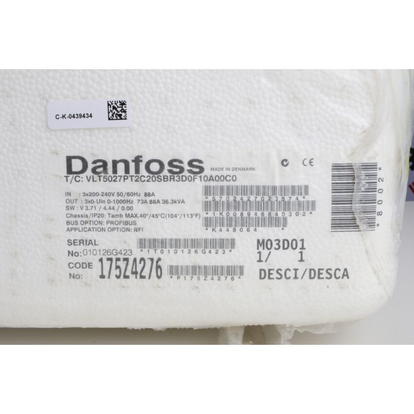 VLT5027PT2C20SBR3D0F10A00C0 (175Z4276)