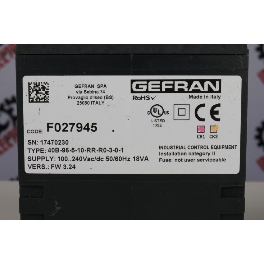 40B-96-5-10-RR-R0-3-0-1 (F027945)