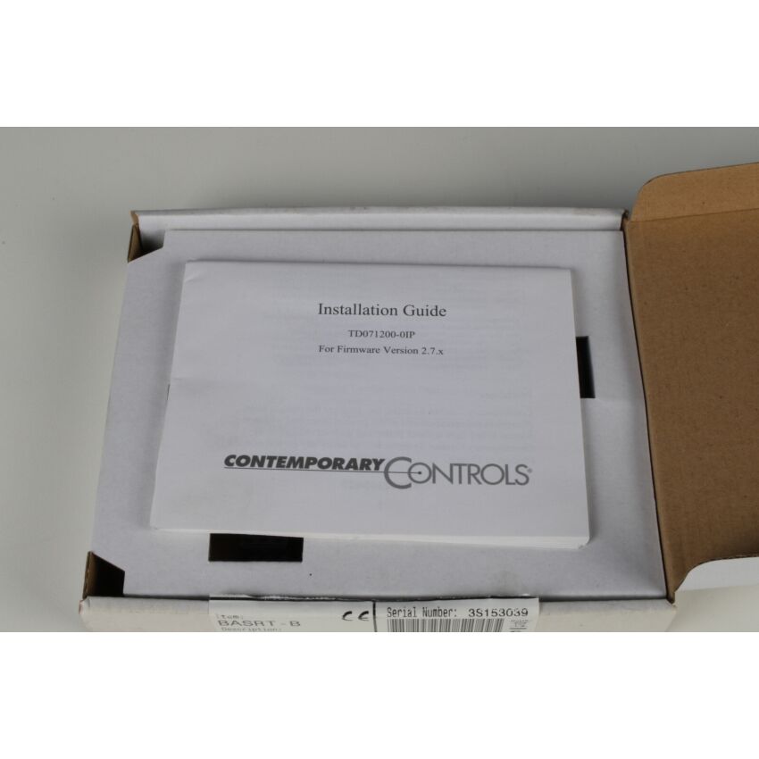 BASRT-B BACNET/IP TO MS/TP