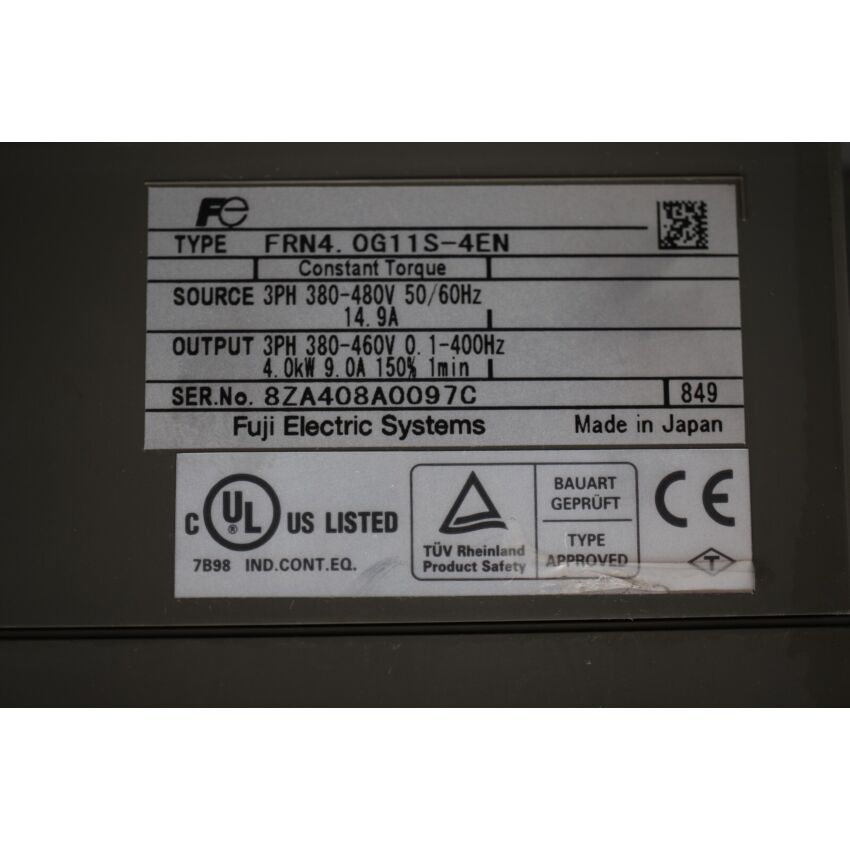 FRENIC 5000G11 FRN4.0G11S-4EN