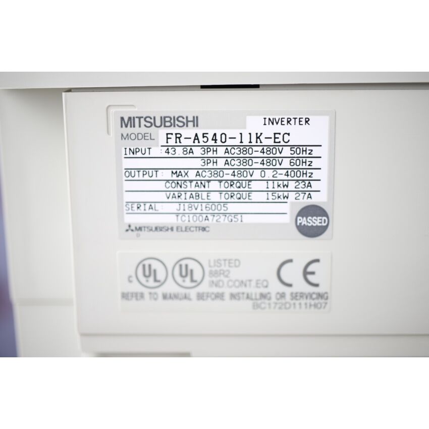 FR-A540-11K-EC FFR-A540/A520-50A-SF100