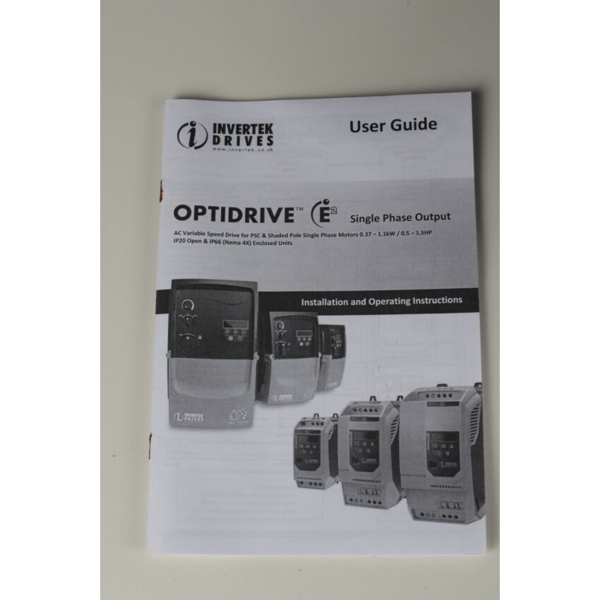 OPTIDRIVE E2 ODE-2-11005-1HB12-01 