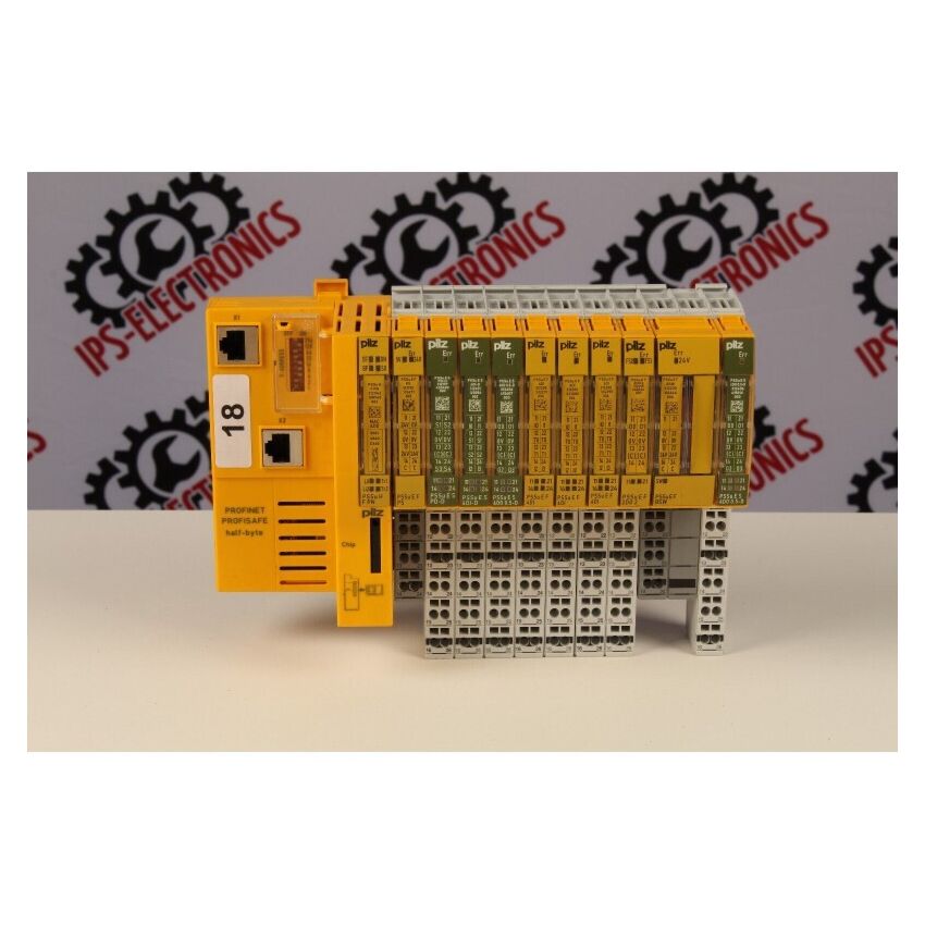 PSSu Profinet Profisafe + modules - block 18