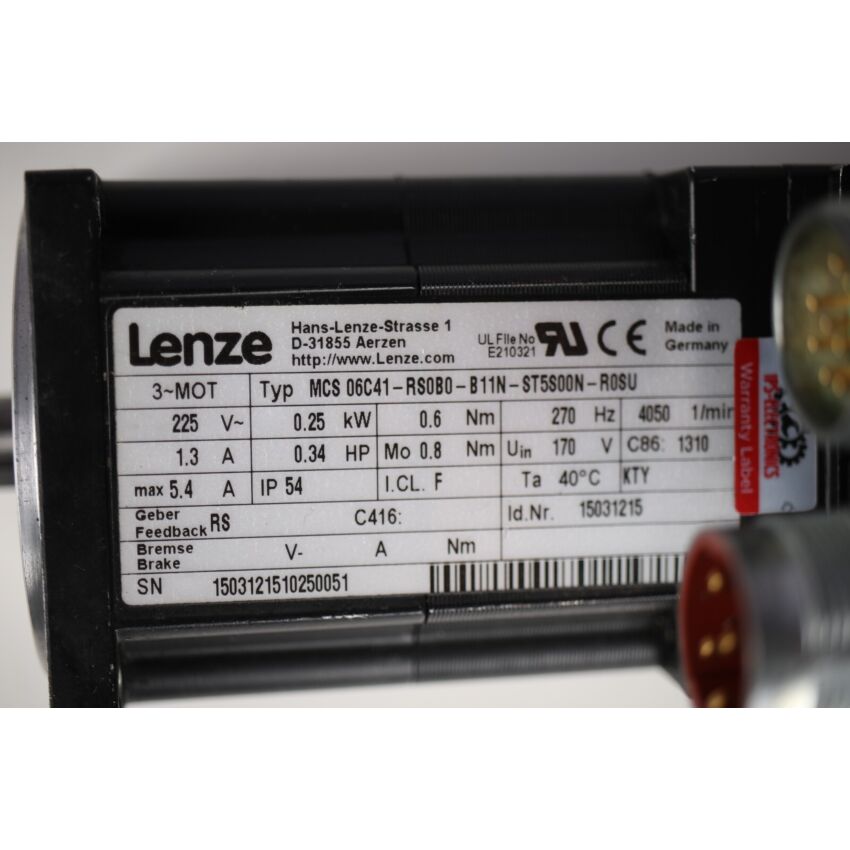 MCS 06C41-RS0B0-B11N-ST5S00N-R0SU (15031215)