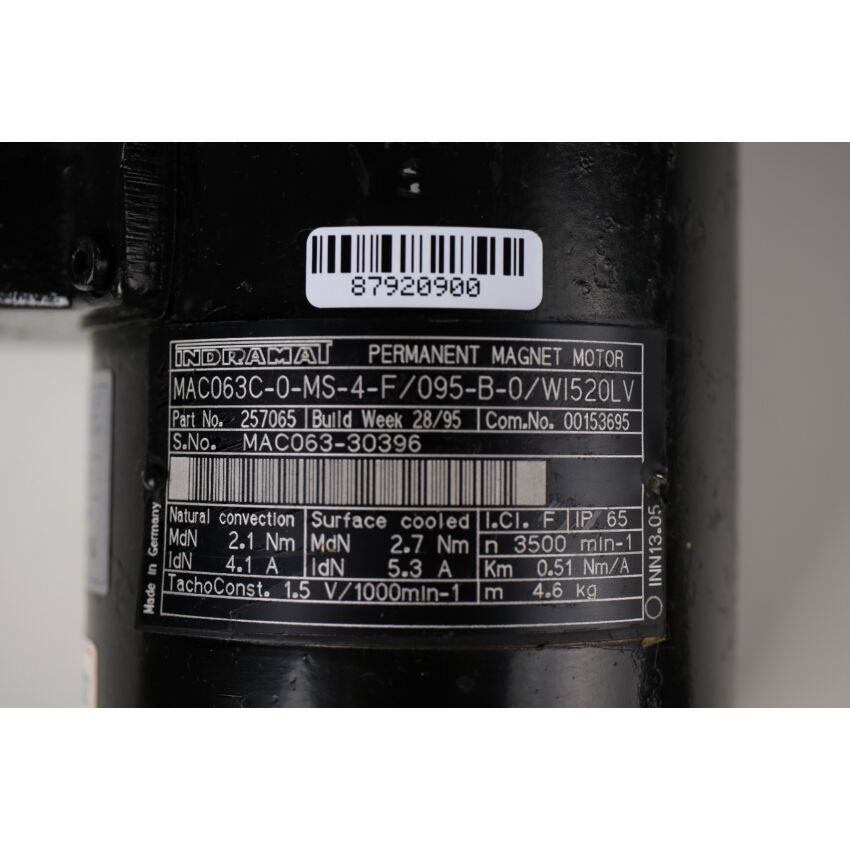 MAC063C-0-MS-4-F/095-B-0/WI520LV
