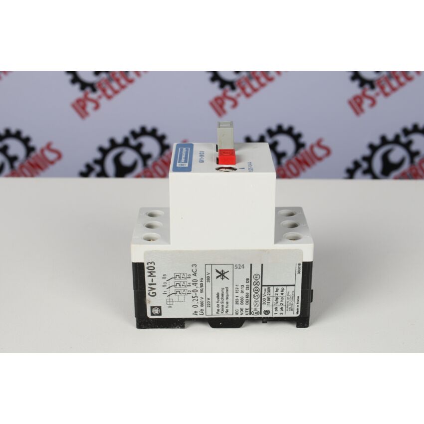 2x GV1-M03 (0.25-0.40A)