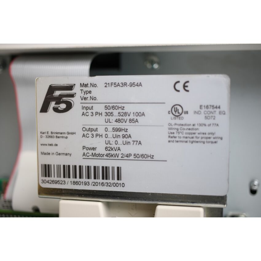 F5 21F5A3R-954A E167544 (45 KW)