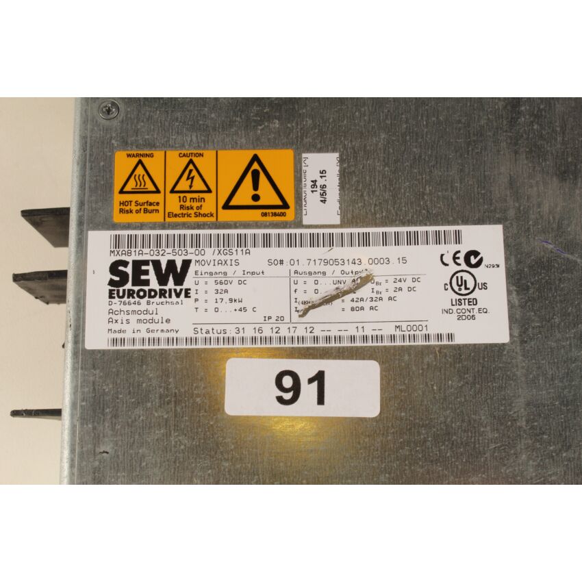 MXA81A-032-503-00 / XGS11A (91)