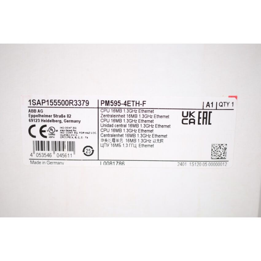 1SAP155500R3379 PM595-4ETH-F