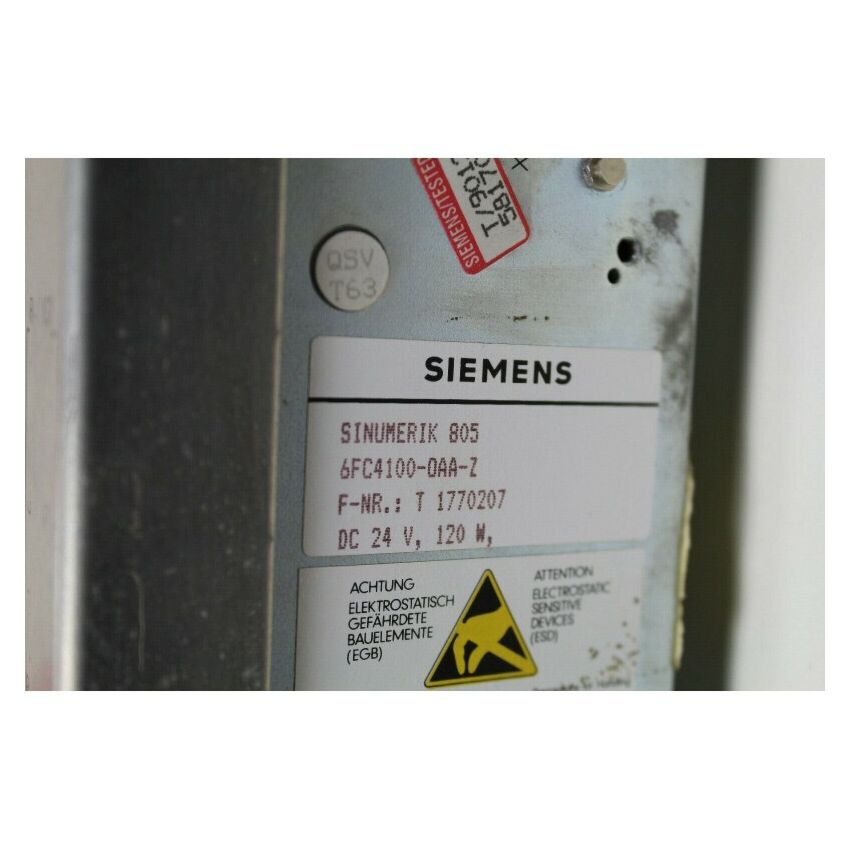Sinumerik 805 6FC4100-0AA-Z
