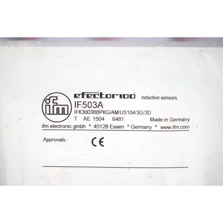 IF3003BBPKG/AM/US104/3G/3D (Efector100) (IF503A)