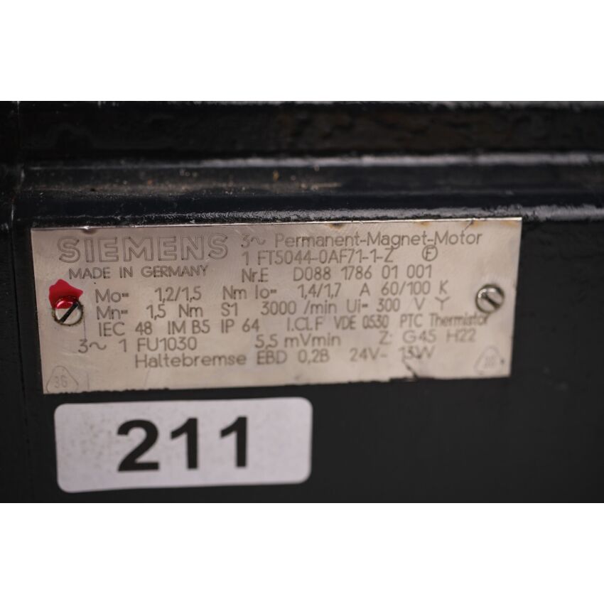 1FT5044-0AF71-1-Z Z:G45+H22