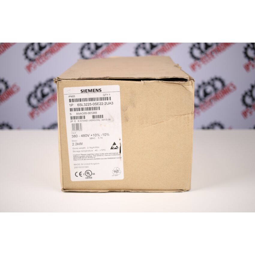 1P 6SL3225-0SE22-2UA3 2.2KW