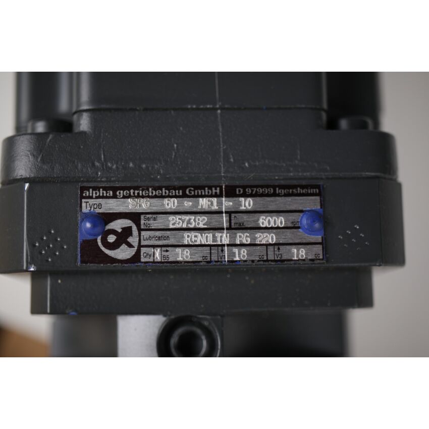 1FT5036-0AF01-1-Z Z:G45V09 + ALPHA SPG 60-MF1-10