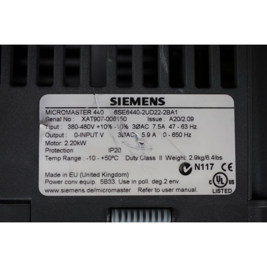 440 6SE6440-2UD22-2BA1