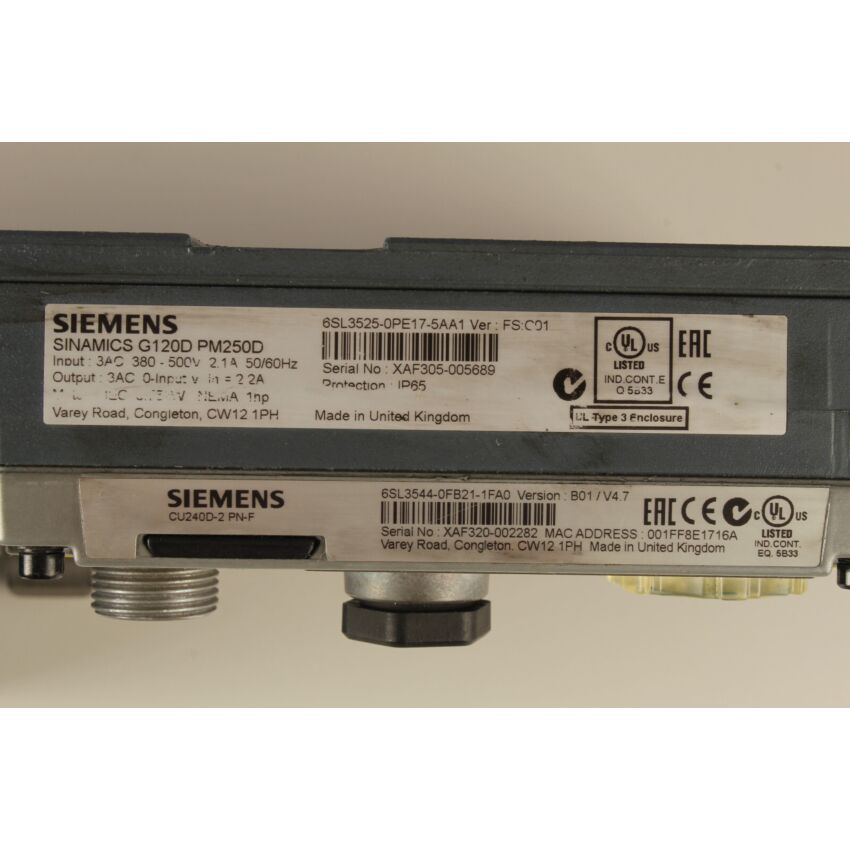 SINAMICS G120D PM250D 6SL3525-0PE17-5AA1