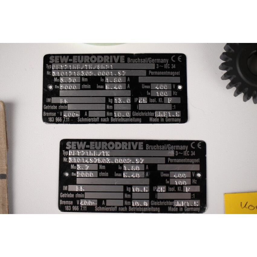 BRAKE FROM MOTOR DFY71MB/YH/SH21 / DFY71MB/T