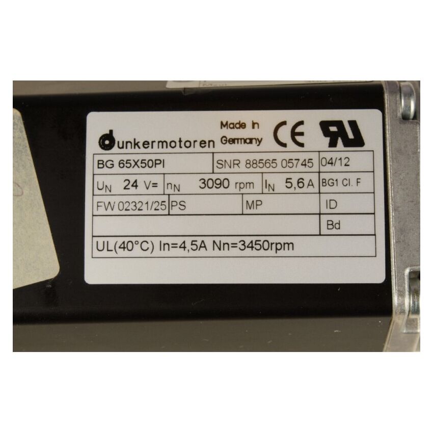 BG-65X50PI (ratio i=15:1) 