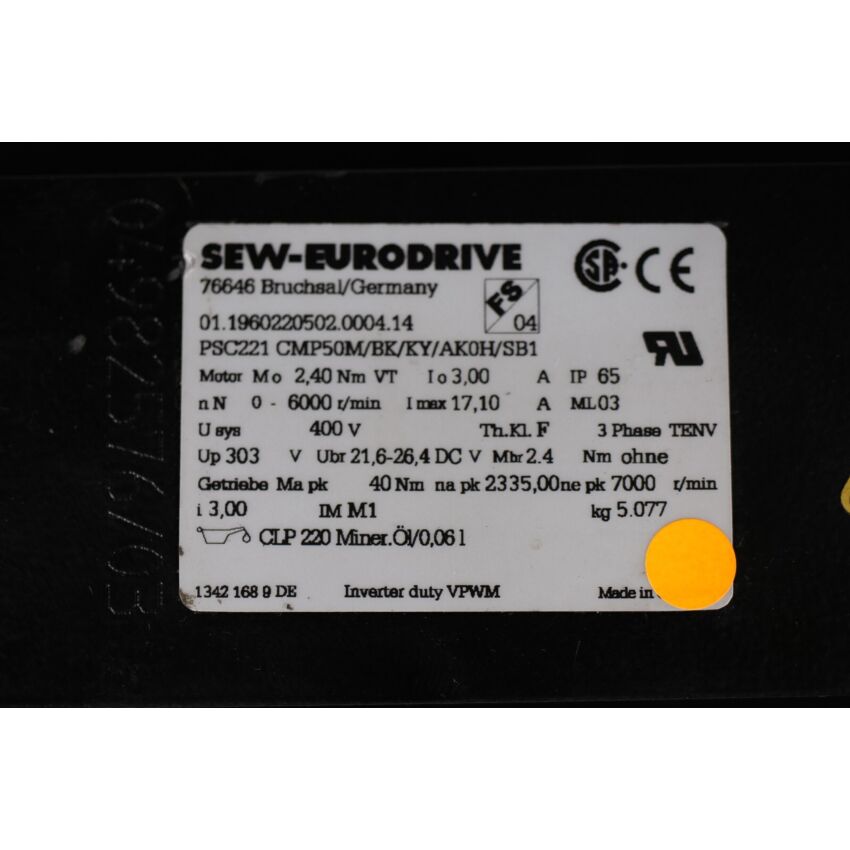 CMP50M/BK/KY/AK0H/SB1 + PSC221