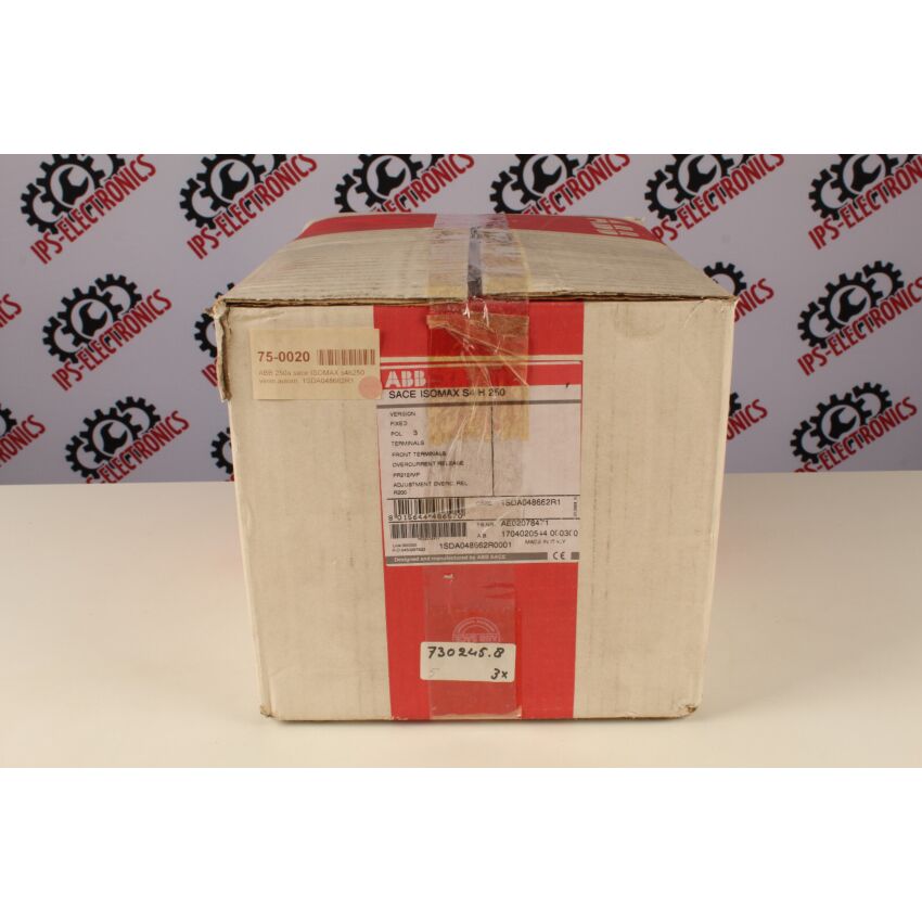 1SDA048662R1 SACE ISOMAX S4-H-250