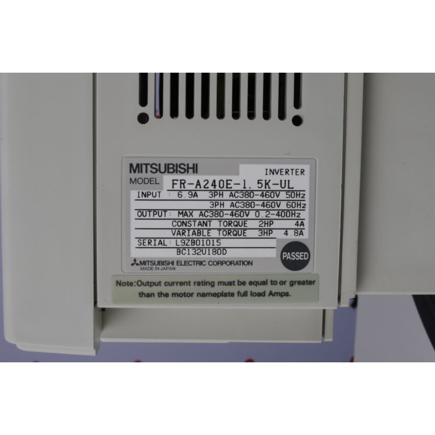 FREQROL-A200 FR-A240E-1.5K-UL