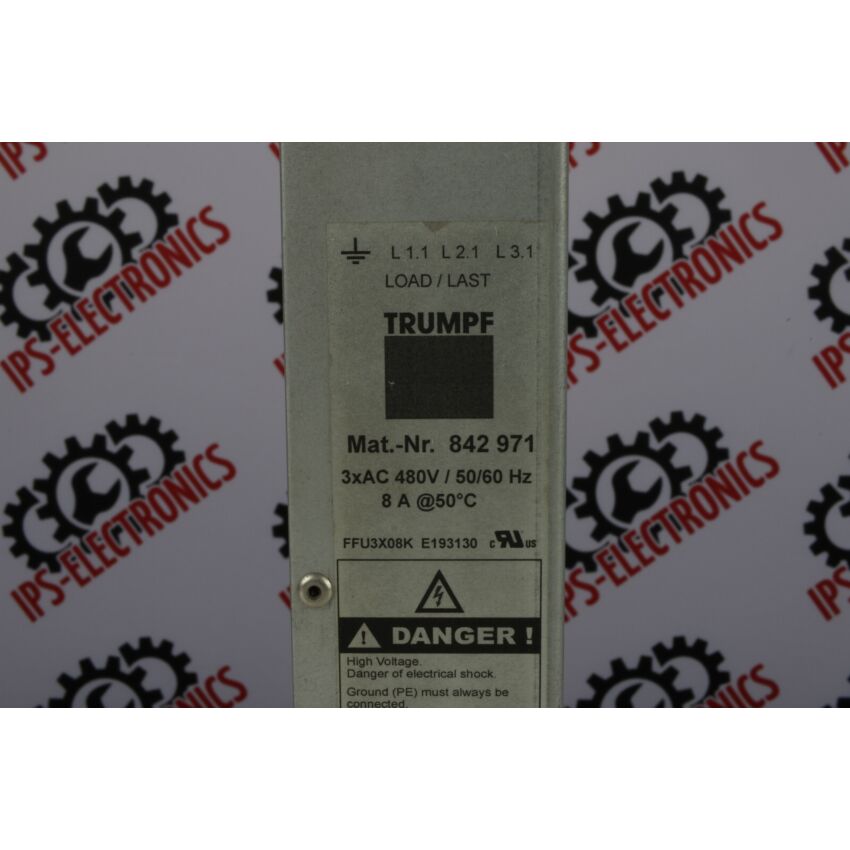 load / last 842-971 (FFU3X08K E193130)