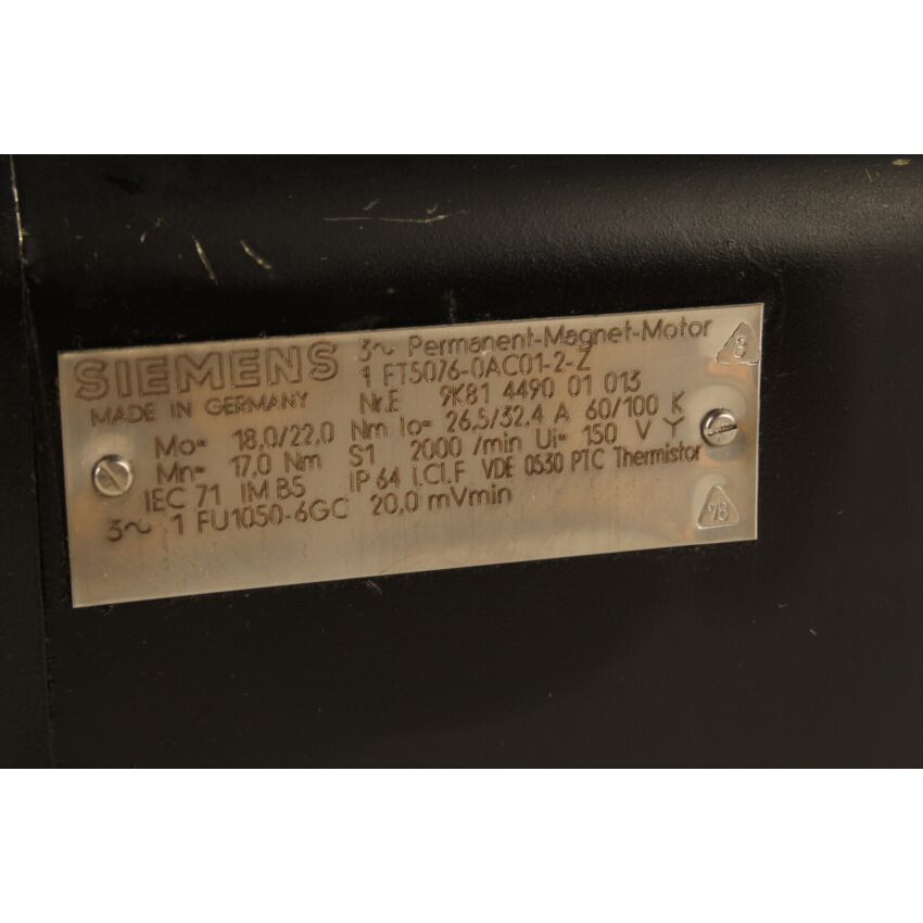 1FT5076-0AC01-2-Z (9K81 4490 01 013)