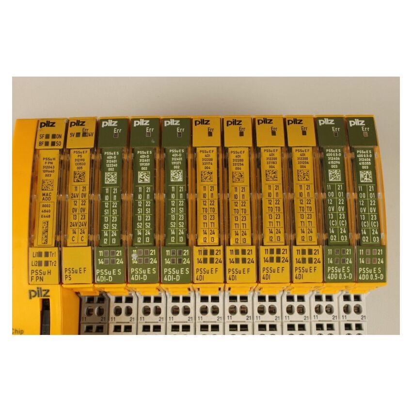 PSSu Profinet Profisafe + modules - block 1