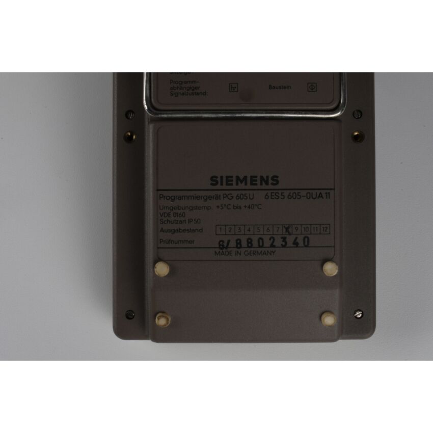 SIMATIC PG-605-U 6ES5 605-0UA11 