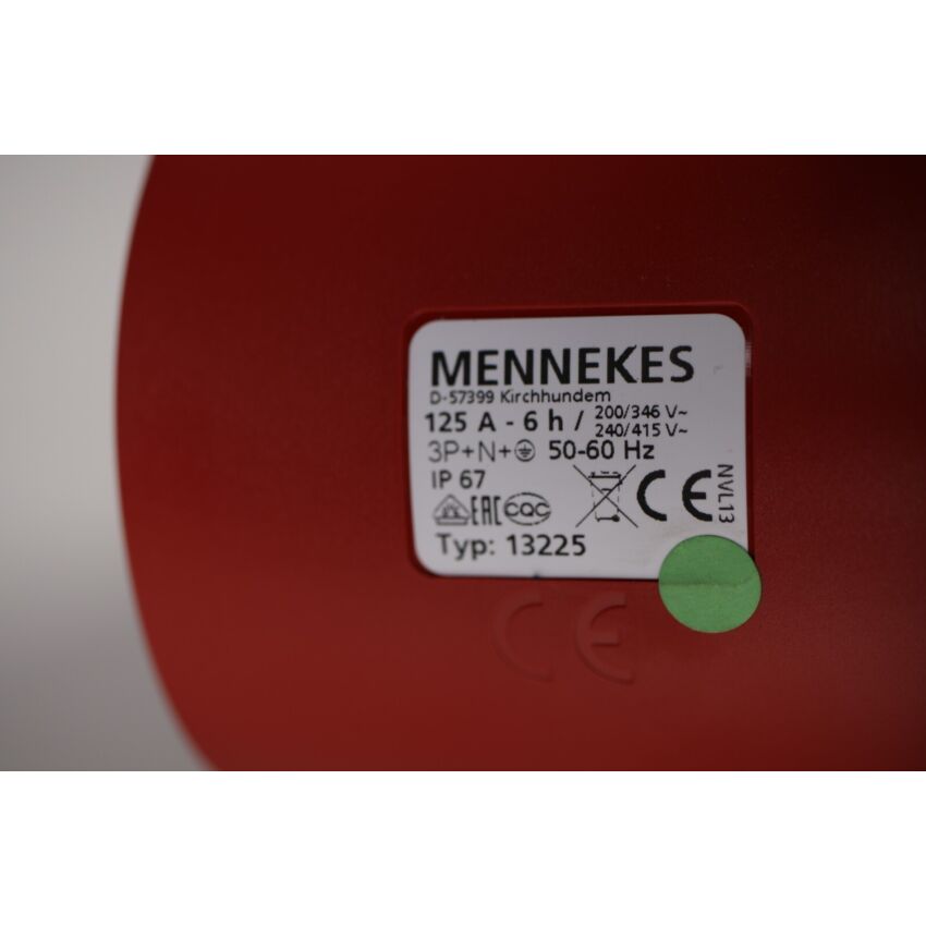 13225 (125A-6H / 50-60HZ) (GREEN) 