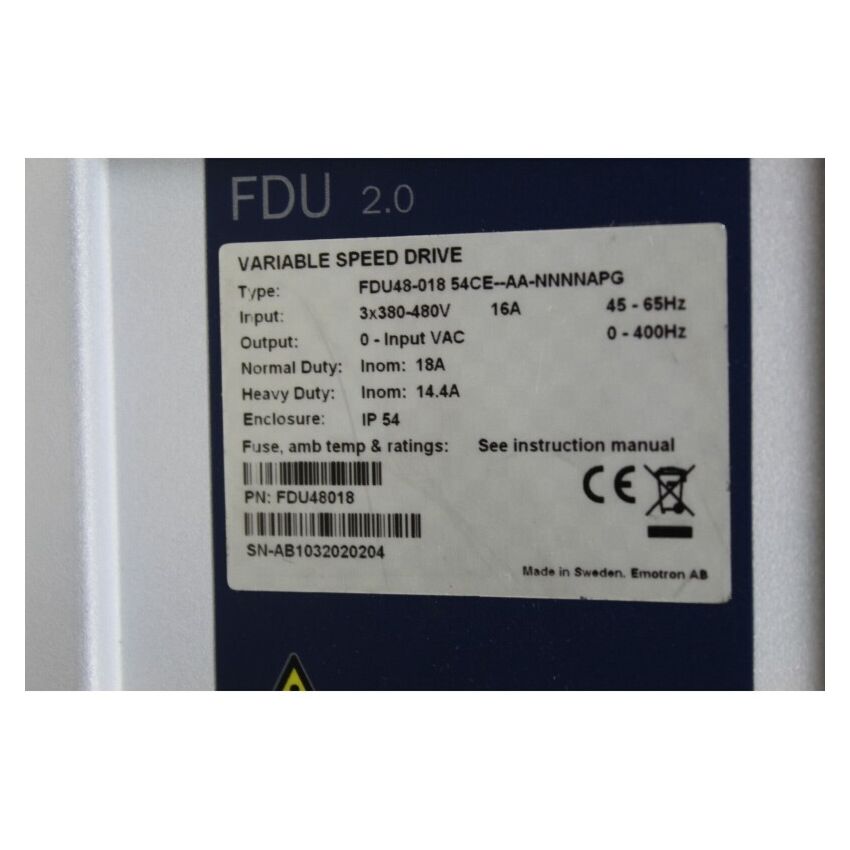 FDU 2.0 FDU48-018 54CE-AA-NNNNAPG