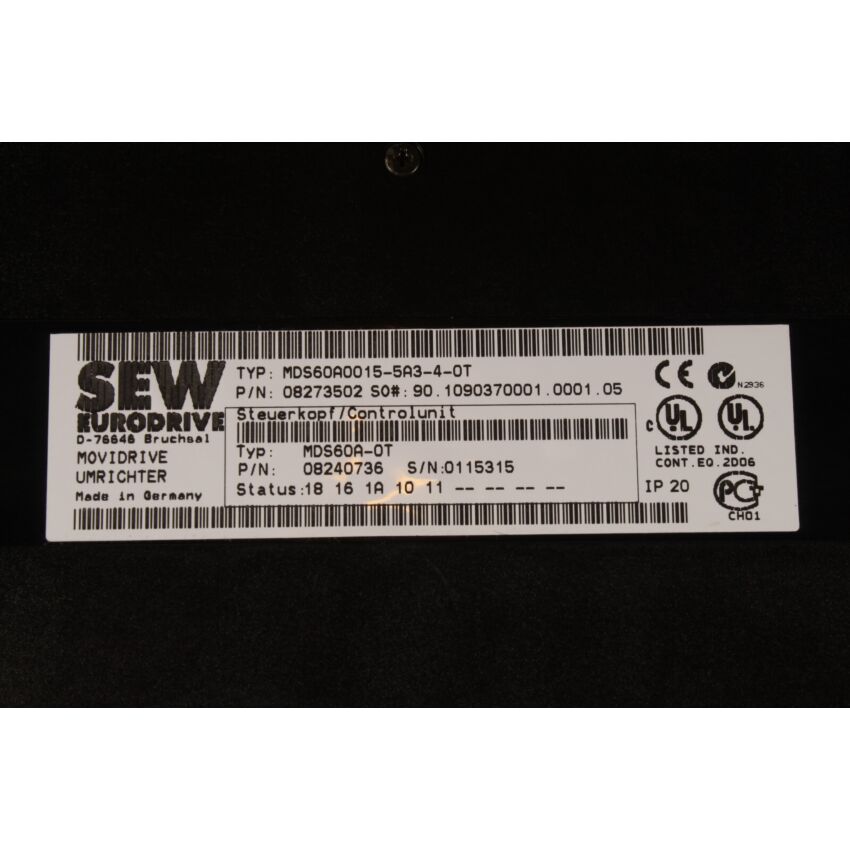 MDS60A0015-5A3-4-0T / MDX60A0015-5A3-4-00