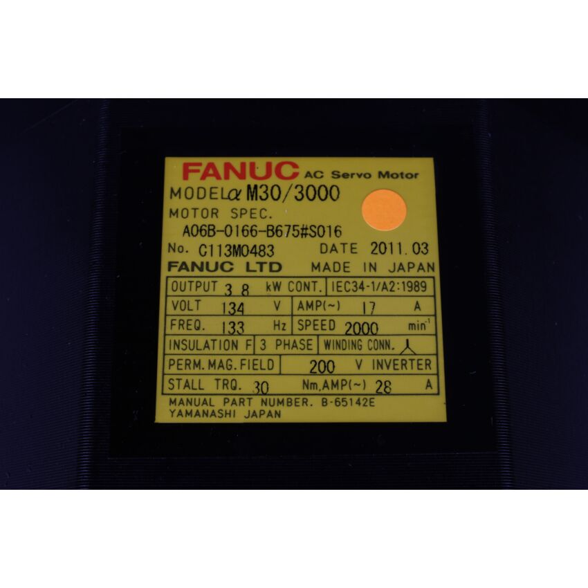 aM30/3000 A06B-0166-B675#S016 (ORANGE)