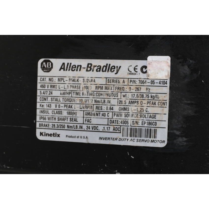 MPL-B540K-SJ24AA SER.A (172)