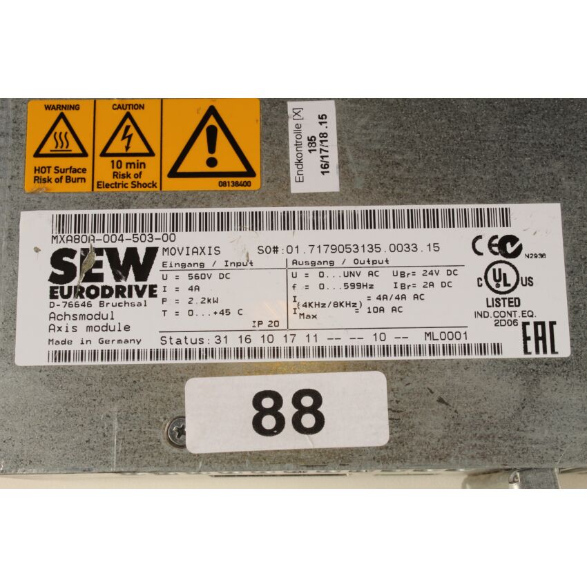 MXA80A-004-503-00 (88)