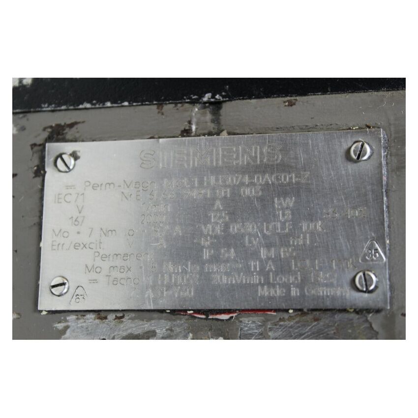 1HU3074-0AC01-Z (Z: A31 Y60)