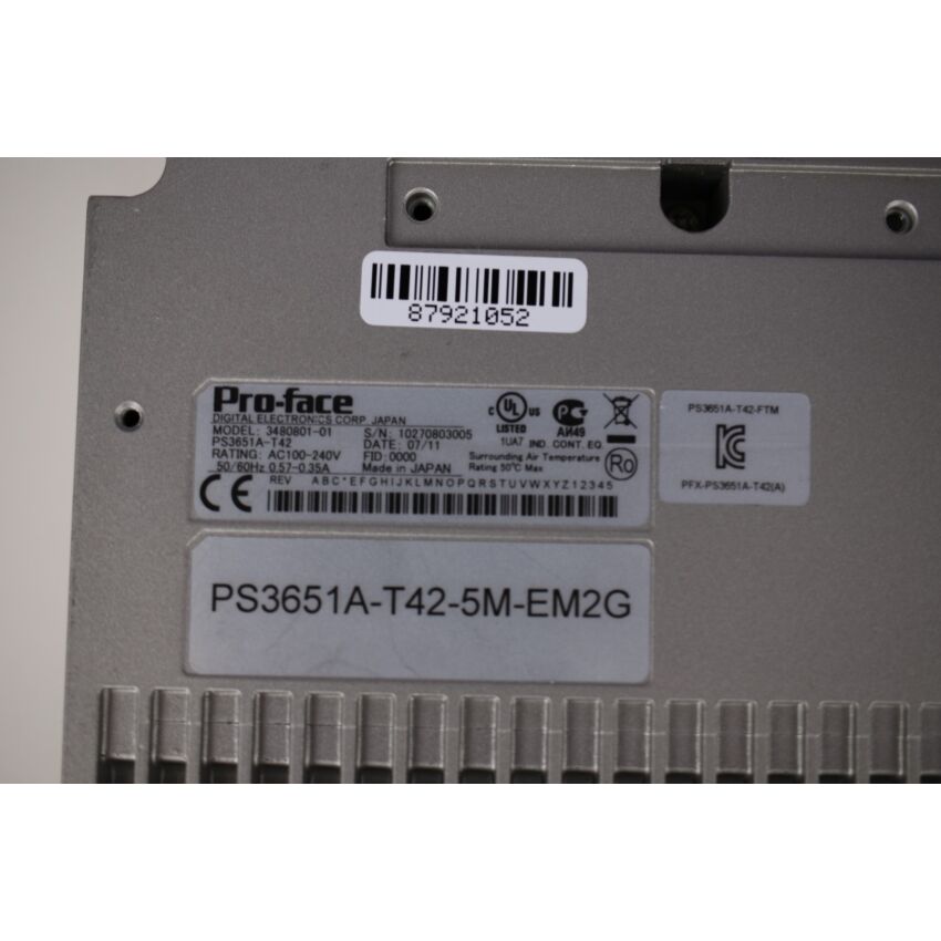3480801-01 (PSA3651A-T42-5M-EM2G)