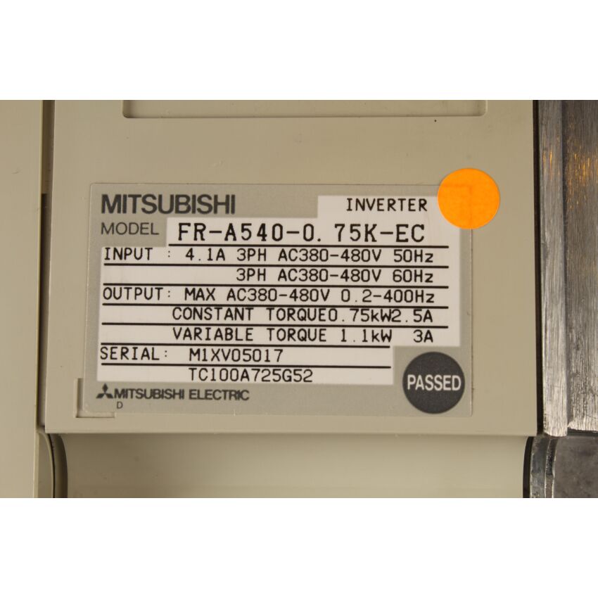 A500 FR-A540-0.75K-EC (no cover & display)