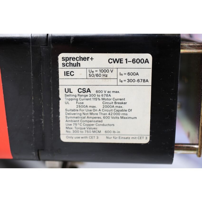 CWE-1-600A IEC