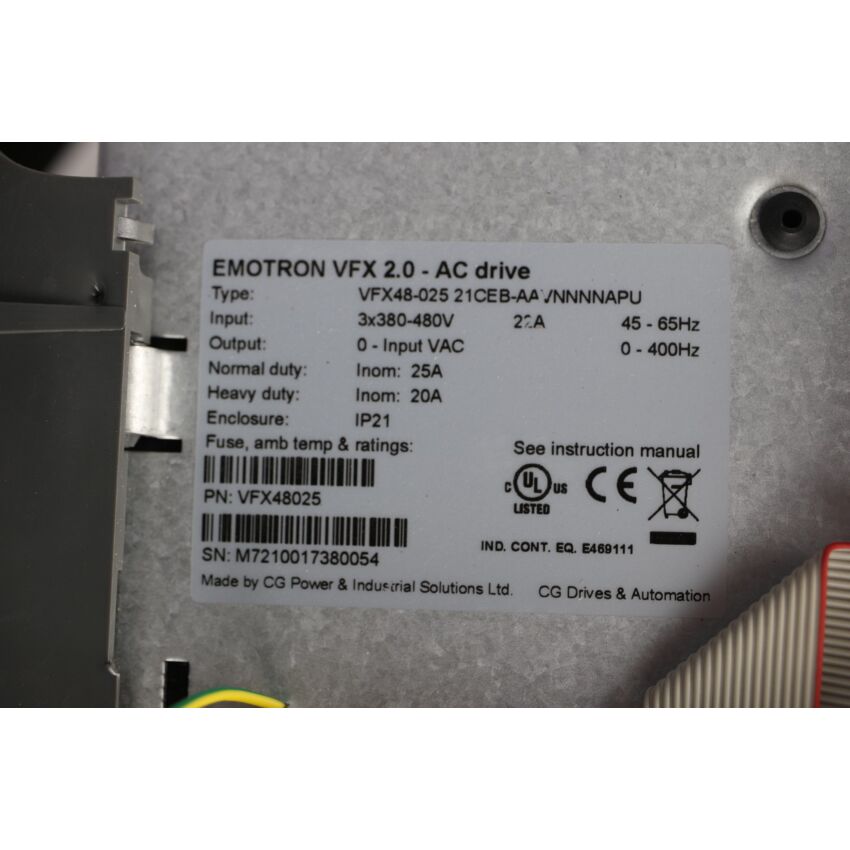VFX48-025 21CEB-AAVNNNNAPU