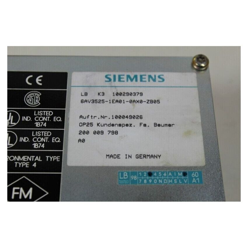 6AV3525-1EA01-0AX0-ZB05