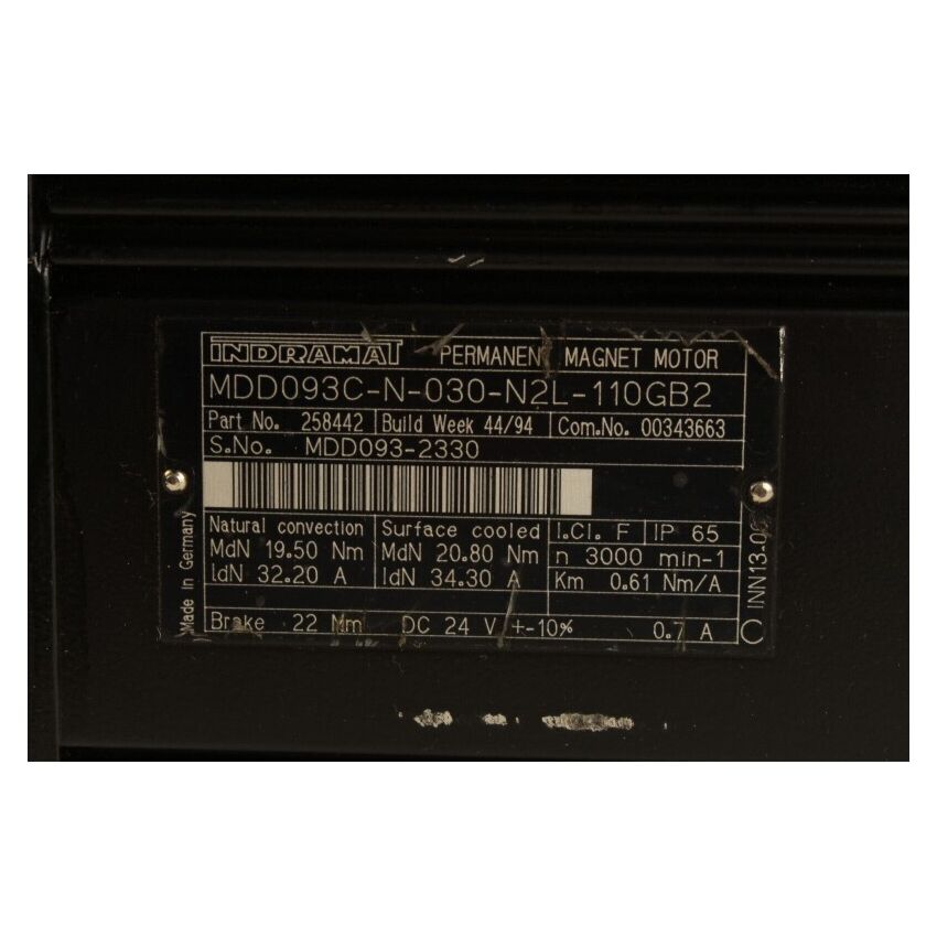 MDD093C-N-030-N2L-110GB2