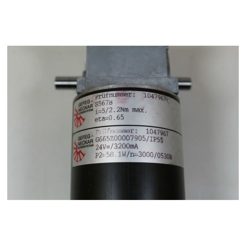 G665Z00007905 + S567B (i 5/2.2Nm)