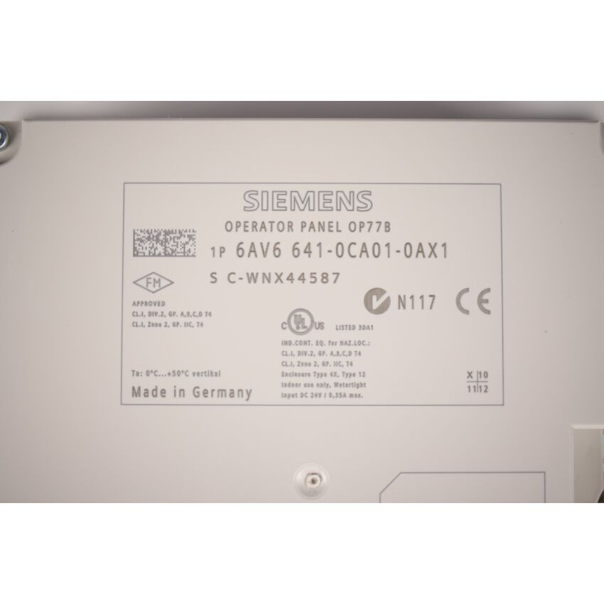 SIMATIC 1P 6AV6 641-0CA01-0AX1