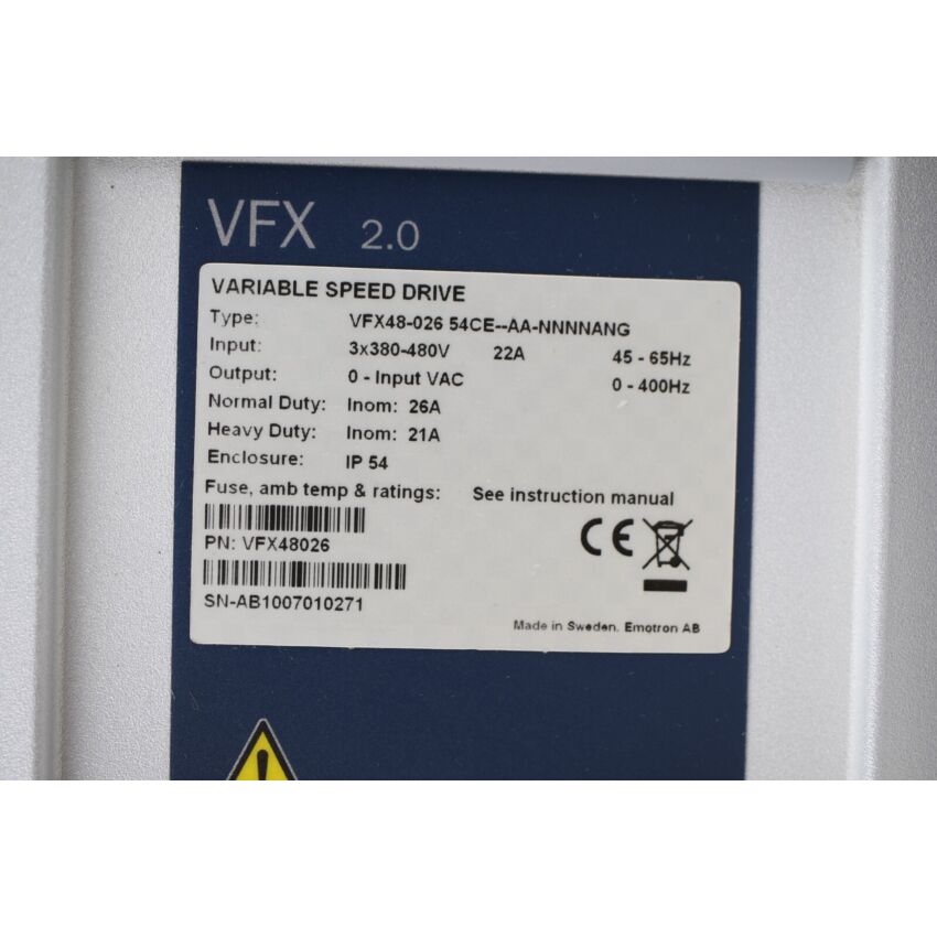 VFX48-026 54CE--AA-NNNNANG